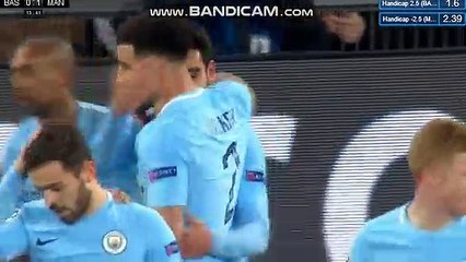 ilkay Gundogan Goal HD - FC Basel 0-1 Manchester City 13.02.2018