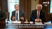 Trump renews trade threats against S.Korea