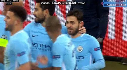 Bernardo Silva Goal HD - Basel 0-2 Manchester City 13.02.2018
