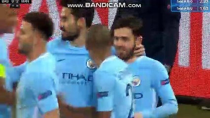 Bernardo Silva Goal HD - Basel 0-2 Manchester City 13.02.2018