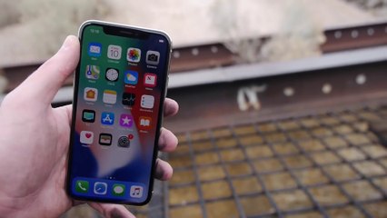 Dropping an iPhone X Down 3000 FT Deep Hole! - What's In There- - TechFax