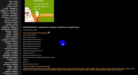 Mosfet equivalente (como trocar um mosfet)