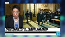Arbitrage Tapie : Christine Lagarde coupable de 