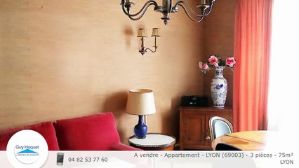 A vendre - Appartement - LYON (69003) - 3 pièces - 75m²