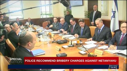 SPECIAL EDITION | Police recommend bribery charges against Netanyahu | Tuesday, February 13th 2018