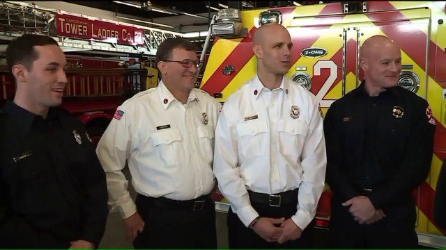 Paramedics, Civilian Honored for Saving Man`s Life