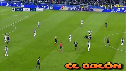 2-1 Harry Kane 35' Juventus vs Tottenham  (Champions League - Octavos de final) 13-02-2018