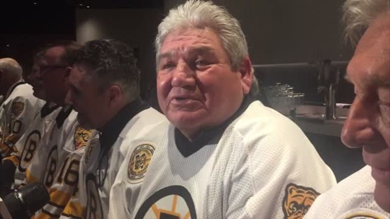 Stan Jonathan, Bobby Schmautz On The 1978 Stanley Cup Bruins