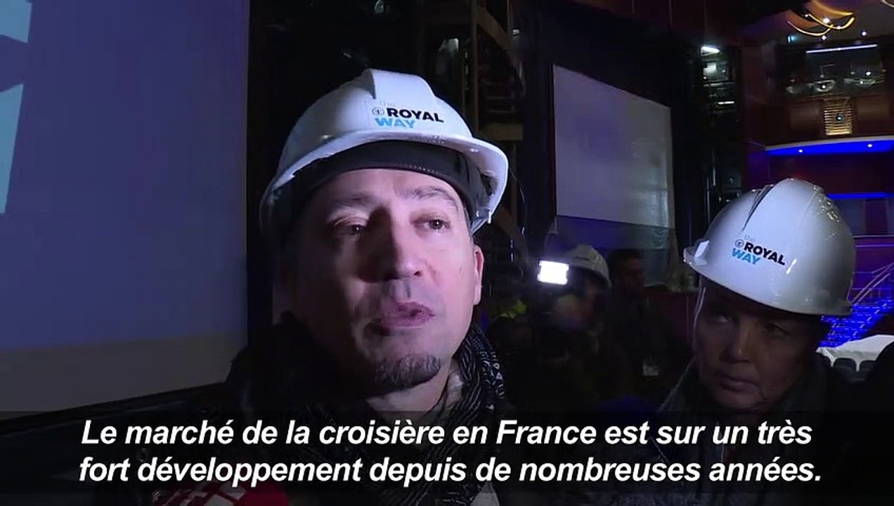 "Symphony of the Seas": visite du paquebot géant bientôt livré