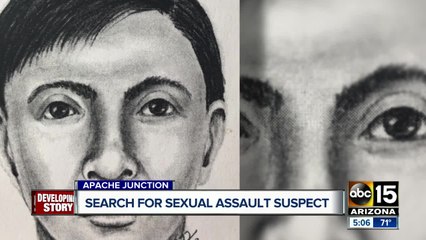 Search underway for Apache Junction sexual assault suspect