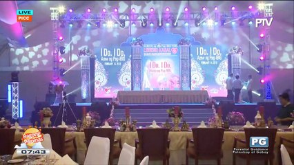 ON THE SPOT: Pag-ibig Fund, naghandog ng kasalang-bayan ngayong Valentine's Day