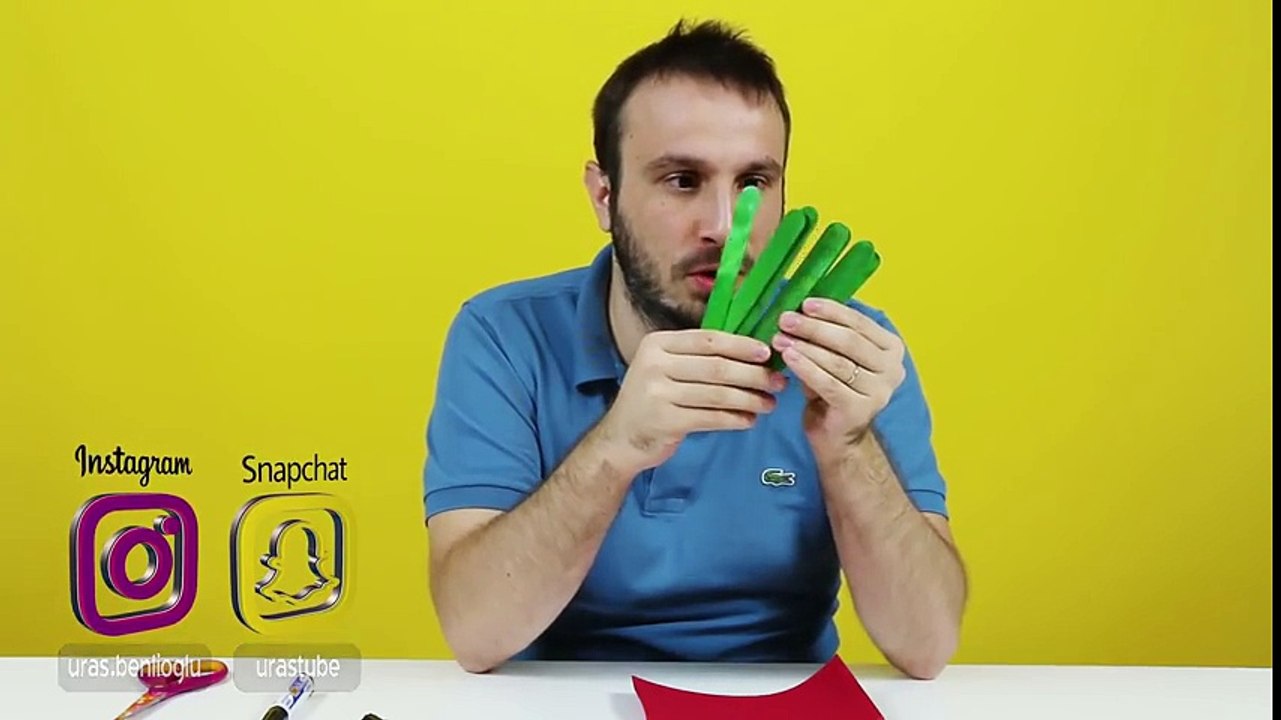 Dondurma Çubuğundan Frankenstein Yapımı | Nasıl Yapılır | Pratik Bilgiler JR