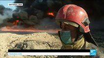 Irak : les jihadistes du groupe EI incendient les puits de pétrole près de Mossoul