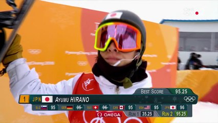 JO 2018 : Snowboard - Halfpipe / Finale Hommes. Ayumu Hirano prend les commandes après le 2e run