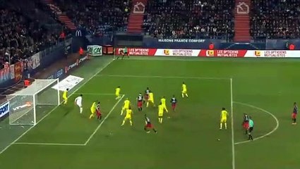 Match Caen 3-2 FC Nantes But Damien Da Silva