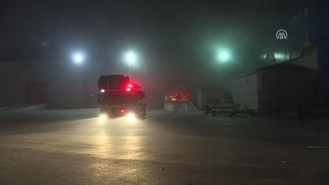 Cnr Expo Fuar Merkezi'nde Yangın