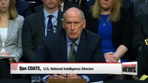 U.S. intelligence chief says time is running out for U.S. to confront North Korean threat