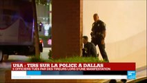Tirs sur la police à Dallas - 5 officiers tués par des snipers lors d'une manifestation