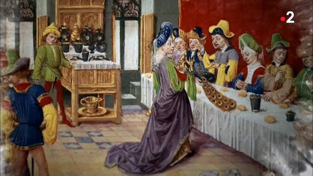 Découvrez les énormes différences de repas entre riches et pauvres au Moyen-âge ! Regardez