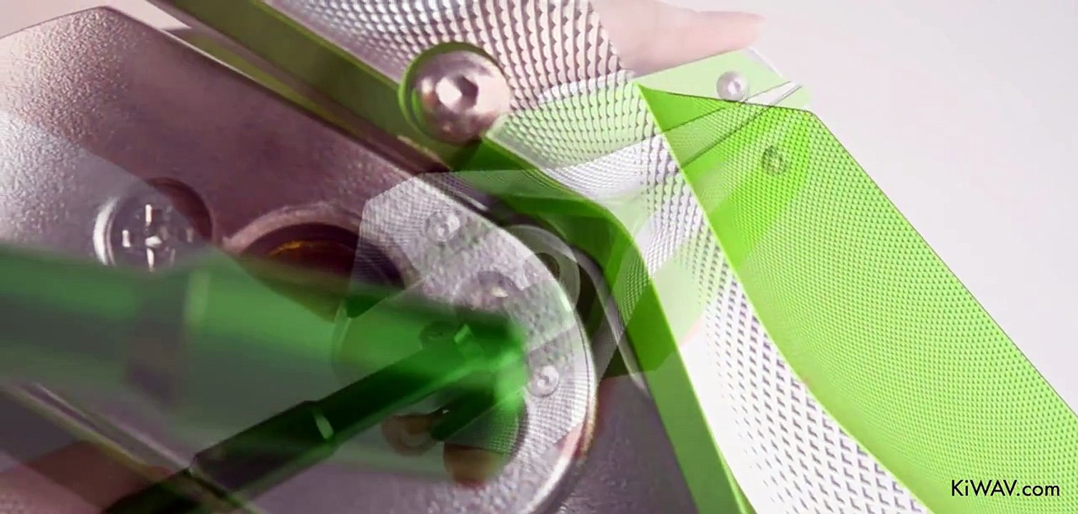 Motorcycle Mirrors Viper Green Adjustable Sportsbike with Matte Black Mirror Base | KiWAV