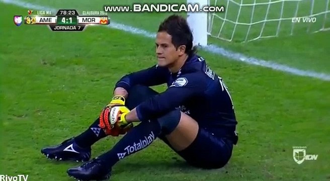 Oribe Peralta Goal ~ Club America vs Monarcas Morelia 4-1