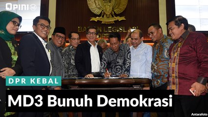 #1MENIT | MD3 Bunuh Demokrasi