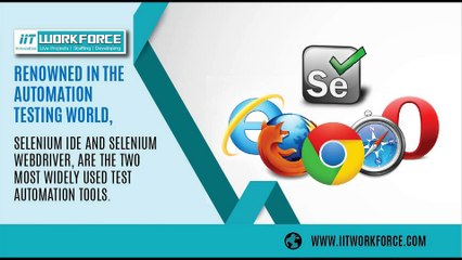 Selenium Webdriver Training | iitworkforce.com