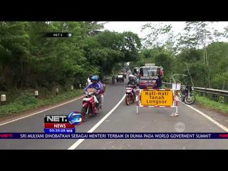 Jalan Nasional Di Banyumas Tertutup Longsor - NET 5