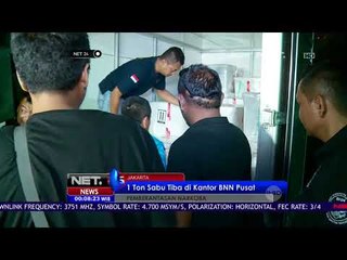 1 Ton Sabu Tiba di Kantor BNN Pusat - NET24