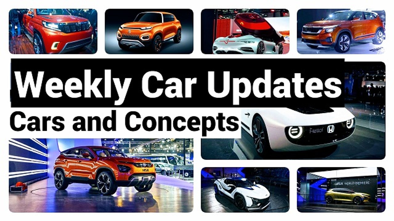 Weekly Car Updates # 01 || Innovative Concepts and Cars at Auto Expo 2018