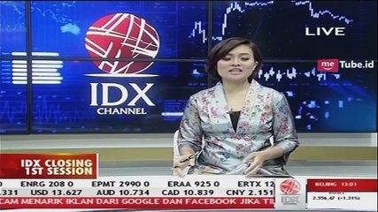 Penutupan IHSG Sesi Pertama