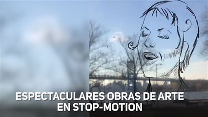 Alucinantes dibujos animados en stop-motion