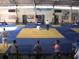 Théo son deuxième combat championnat de la Réunion Cadet 2018