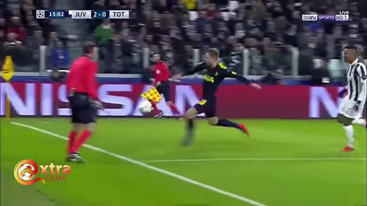 الملخص كاامل -- مباراة يـوفنـتـوس وتــوتـنـهام 2-2 - مـبـاراه مجـنـونـة - جـنـون حـفيـظ دراجـي HD