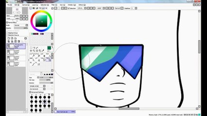 SpeedPaint Sai - Garnet (Steven universe)