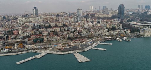 Martı Projesindeki Son Durum Havadan Görüntülendi