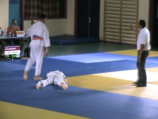 Mathieu son deuxième combat championnat de la Réunion Cadets 2018