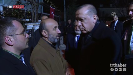 Cumhurbaşkanı Erdoğan'dan Afrin şehidi Özalkan'ın ailesine taziye ziyareti