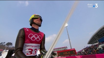 JO 2018 : Combiné nordique - Petit tremplin Saut à Ski : Francois Braud auteur d'une belle performance