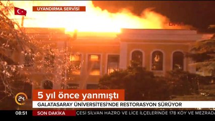 Son durum havadan görüntülendi