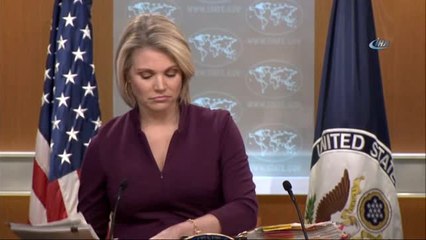 Nauert: "Görüşmelerle Sadece Türkiye'nin Değil Suriye, ABD ve Diğerlerinin Faydasına Olacak Bir...
