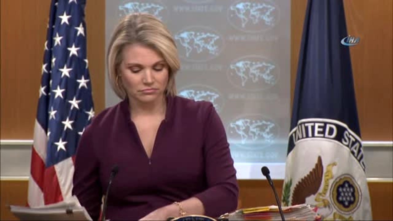 Nauert: "Görüşmelerle Sadece Türkiye'nin Değil Suriye, ABD ve Diğerlerinin Faydasına Olacak Bir...