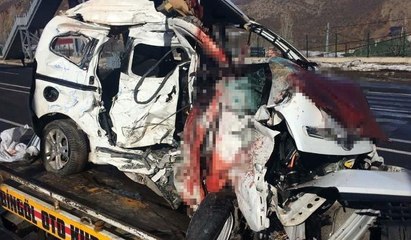 Bingöl'de korkunç kaza: 4 ölü, 7 yaralı