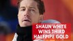 Winter Olympics: U.S. Snowboarding Legend Shaun White Earns Historic Third Halfpipe Gold