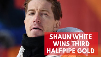 Winter Olympics: U.S. Snowboarding Legend Shaun White Earns Historic Third Halfpipe Gold