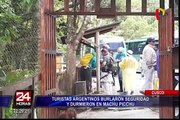 Turistas aregntinos burlaron seguridad y durmieron en Machu Picchu