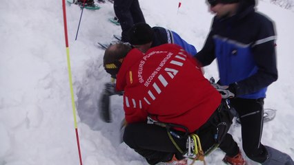 Le Val d'Ese, théâtre éprouvant d'un exercice d'avalanche