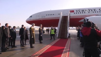 Başbakan Yıldırım Belarus'ta - Havalimanı Karşılama