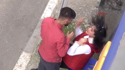 Adana-Sokak Ortasında Genç Kızı Boğmaya Çalıştı