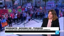 Migrants : Accord Union Européenne - Turquie
